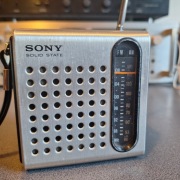 Sony Radio Solid State - Vintage Retro