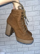 Botki na obcasie damskie 40