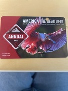 karta wstępu do National Parks USA wazna 10 miesiecy