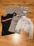 Zestaw paka 5 ubrań dla dziewczynki rozm. 116/122 (6 lat)