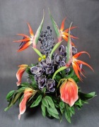 Strelicje, wieniec nagrobny PREMIUM, wiązki, stroik