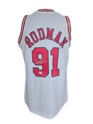 ! AUTOGRAF DENNIS RODMAN koszulka Chicago Bulls M&N z autografem Certyfikat