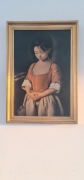 Obraz La Pénitente - The Medici Society - Vintage Rama - Unikat 