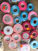 Wstążka satynowa mix kolorów i rozmiarów 