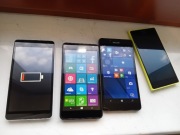 Smartfon telefon 4 sztuki Microsoft nokia lumia 535 735 950 zestaw