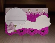 Winietki Chrzest Św. Ślub roczek 10 sztuk