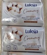 Mydło LUKSJA 100 g - Creamy ,łagodzące mleczko bawełniane z prowitaminą B5 