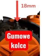 GUMOWE Kolce na koła Landroid WORX | Każdy model | GUMA |