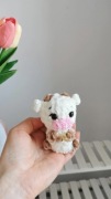 Krówka naszydełku handmade 
