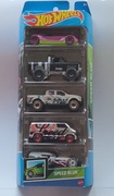 HOT WHEELS 5PAK SPEED BLUR ZESTAW SAMOCHÓD HFV84