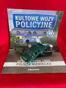 Opel Kapitan 1960 rok Niemiecka policja + gazetka skala 1:43 