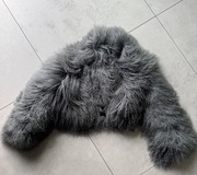 Futerko krótkie naturalne lama nowe 