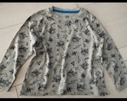 Jak nowa bluzka bluzeczka koszulka t-shirt szara Lupilu 98/104