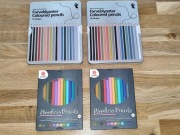 Kredki Akwarelowe Wodne 4 Opakowania 60 Kredek Nowe