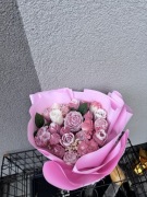 PREZENT NA DZIEŃ KOBIET Bukiet Świec Sojowych Flower Box 8 Marca