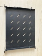 Półka 1U do szafy RACK  270mm 19" regulowana