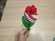 Tulipan Origami Modułowe 3D