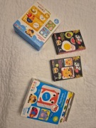 Zestaw ekologicznych puzzli dla dzieci 1-3 lata