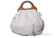 Likwidacja. Torba z drewnianymi rączkami