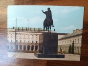 Pocztówka Warszawa 1968 r Urząd Rady Ministrów pomnik ks  J. Poniatowskiego