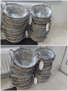 Kosze wiklinowe osłonka doniczka 24/10 cm