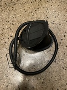 Pompka nożna do materaca, zabawek dmuchanych Czarna