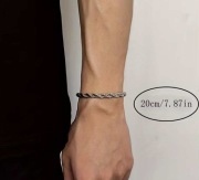 Bransoletka ze stali nierdzewnej