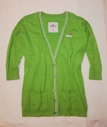 41_HOLLISTER_r. M_zielony bawelniany sweter