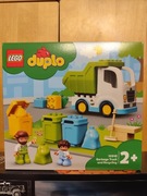 Nowe LEGO Duplo śmieciarka i recykling 10945 unikat