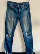 Spodnie Jeansowe Zara Basic