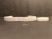 Bransoletka i pierścionek z koralików - handmade 