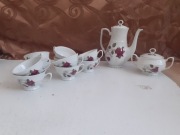 Komplet herbaciany PRL