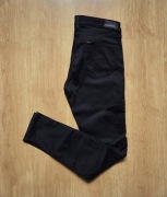 Czarne dżinsy Lee Scarlett W30 L33 jak nowe