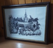 Obraz Wzgórze Partyzantów (widok przedwojenny, Wrocław)