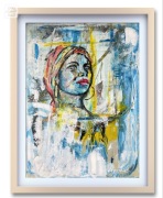 Promocja-Obraz ręcznie malowany na płótnie. 50x70