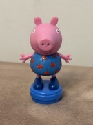 Figurka Peppa Pig George Blue Red Stars