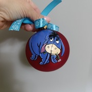 Bombka szklana Kłapouchy Kubuś Puchatek 