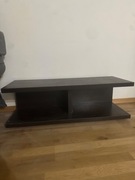 Szafka RTV / Ława – ciemny brąz (wenge) – 110 cm – stan bardzo dobry