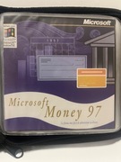 Microsoft Money 97 CD używany do zarządzania finansami