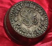 Stary Unikatowy dzwonek rowerowy Stargard Starogard Gdański Mliczek 