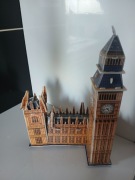 Model 3D Big Ben / Pałac Westminsterski – puzzle przestrzenne, dekoracja