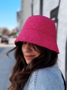 Panama z rafii ręcznie robiona | lekka, przewiewna | Drama Panama