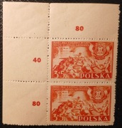 Fi 401 Polacy w Wojnie Domowej w Hiszpanii / czysta,pionowa 2-ka narozna