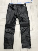 Spodnie skórzane firmy 4.BIKER używane jak nowe