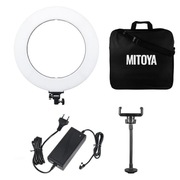 Lampa pierścieniowa LED ring MITOYA RL-480 45cm 3000-6000K + STATYW