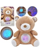 Przytulanka usypiacz projektor 2w1 Miś - 10 kołysanek