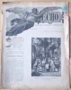 1899, Echo Muzyczne, opłata stempl. 2Kreuzer, pieczątka Kraków U Główny