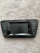 Ekran radio superb 3 3v 2016 bolero wyswietlacz navi 30919605A