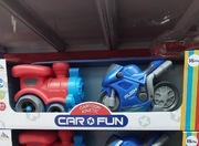 Zestaw ciuchcia i samolot dla malucha