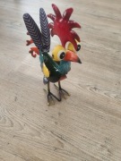 Figura metalowa Kogut wysokość 21 cm 